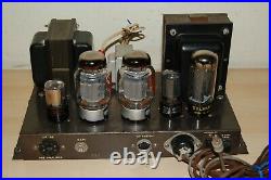 Vintage Lowrey LC 1B 6550 P/P Mono Tube Amplifier