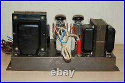 Vintage Lowrey LC 1B 6550 P/P Mono Tube Amplifier
