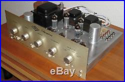 Vintage MERRELL SA-40 Stereo Tube Amplifier, EL84 Quad Output