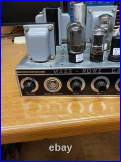Vintage Maas-rowe Carillons 500a Tube Amplifier