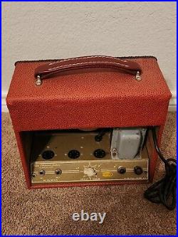 Vintage Magna Electronic Magnatone 8318A Guitar Amplifier Tube 50-60 Cycle Amp