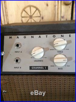Vintage Magnatone 260 Guitar Tube Amp