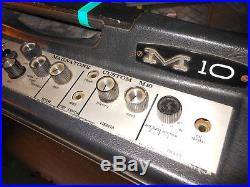 Vintage Magnatone Estey Custom M 10 Tube Amplifier With Reverb