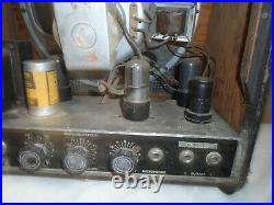 Vintage Magnatone Troubadour Tube Guitar amp project Amplifier
