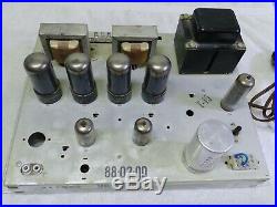 Vintage Magnavox 6V6 Stereo Tube Amplifier Model 88 02 00