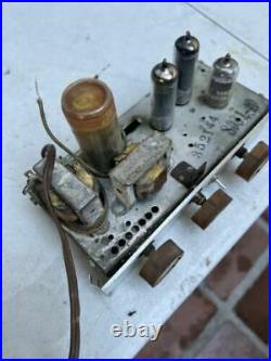 Vintage Magnavox 8031 Electronic Stereo Tube Audio Amplifier Parts