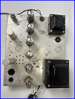 Vintage Magnavox Mono Amplifier Model MP-128 Tube Unit (NOT TESTED)