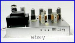 Vintage Magnavox Stereo Tube Amplifier 6V6 Push-Pull