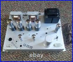Vintage Magnavox Tube Amp chassis #8802 Working
