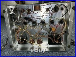 Vintage Magnavox Vacuum Tube Amplifier Amp 142 Bc