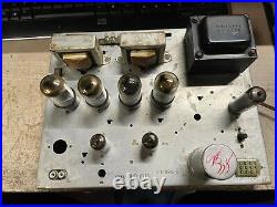 Vintage Magnavox Vacuum Tube Stereo Power Amplifier 82-02-00