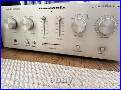 Vintage Marantz Model 1060B Console Stereo Amplifier Working Powers Hifi Audio