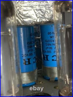 Vintage Marshall Fender McIntosh Vacuum Tube Amp Amplifier, Leather