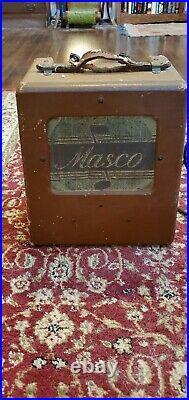 Vintage Masco MU-5 Tube Amplifier (40s)