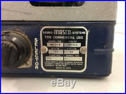 Vintage Masco Tube Amp Amplifier MA-25N