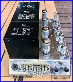 Vintage McIntosh MC225 Tube Amplifier Power Amp Sounds Amazing Original Cond