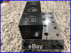 Vintage McIntosh MC225 tube amplifier with tube Play Video inside