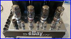 Vintage McIntosh MC-275 Stereo KT88 Tube amp with a cage