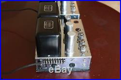 Vintage McIntosh MC-60 Mono Block Power Tube Amplifiers Pair 6550 KT88