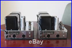 Vintage McIntosh MC-60 Mono Block Power Tube Amplifiers Pair 6550 KT88