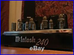 Vintage McIntosh model MC240 Stereo HiFi Tube Amplifier