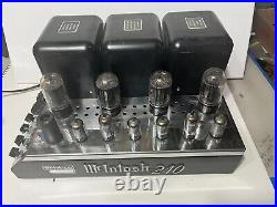 Vintage Mcintosh MC240 Vacuum Tube Power Amplifier Stereo Component, Refurbished