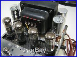 Vintage Modified Knight KB85 Stereo Tube Amplifier / EL34 / Eico 70 Trans - KT