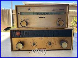 Vintage Monarch Tube Hi-Fi FM Tuner & Amplifier