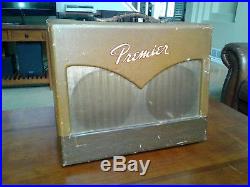 Vintage Multivox Premier Twin-8 Harmonica Tube Amplifier Harp Amp Guitar
