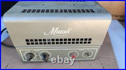 Vintage Muzak 1008A Tube Amplifier AMP 6v6gt 5y3 12ax7 MIC Untest