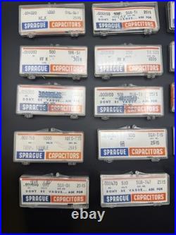 Vintage NOS Sprague Capacitors Lot GA / HYK / 5GA / High Voltage Film Caps