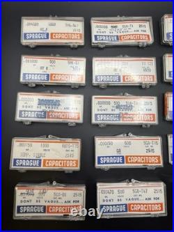 Vintage NOS Sprague Capacitors Lot GA / HYK / 5GA / High Voltage Film Caps