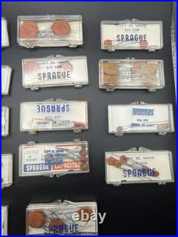 Vintage NOS Sprague Capacitors Lot GA / HYK / 5GA / High Voltage Film Caps