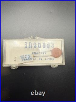 Vintage NOS Sprague Capacitors Lot GA / HYK / 5GA / High Voltage Film Caps