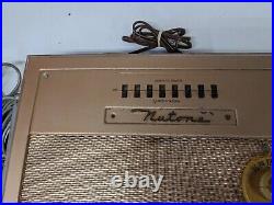 Vintage Nutone 2011 Intercom Radio Music System Master Station 8ch Tube Amp