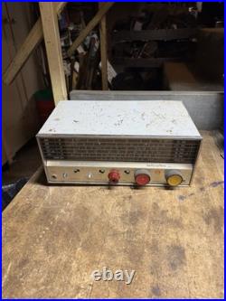 Vintage Old Rare Hallicrafters Tube Amp Amplifier Radio Receiver S118 Parts USA