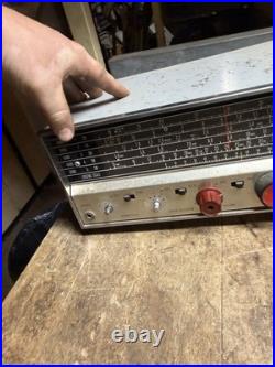 Vintage Old Rare Hallicrafters Tube Amp Amplifier Radio Receiver S118 Parts USA