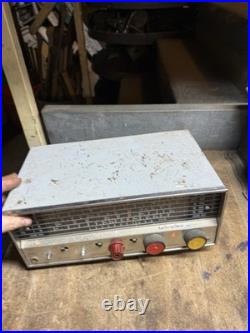 Vintage Old Rare Hallicrafters Tube Amp Amplifier Radio Receiver S118 Parts USA
