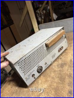 Vintage Old Rare Hallicrafters Tube Amp Amplifier Radio Receiver S118 Parts USA