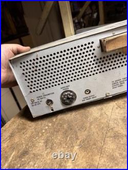 Vintage Old Rare Hallicrafters Tube Amp Amplifier Radio Receiver S118 Parts USA