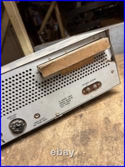 Vintage Old Rare Hallicrafters Tube Amp Amplifier Radio Receiver S118 Parts USA