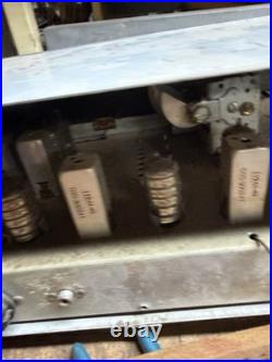 Vintage Old Rare Hallicrafters Tube Amp Amplifier Radio Receiver S118 Parts USA