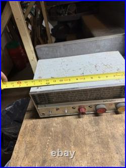 Vintage Old Rare Hallicrafters Tube Amp Amplifier Radio Receiver S118 Parts USA