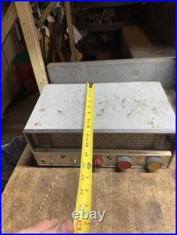 Vintage Old Rare Hallicrafters Tube Amp Amplifier Radio Receiver S118 Parts USA