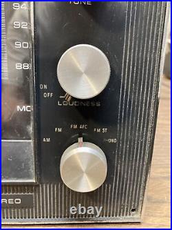 Vintage Olympic F-97 Tube Amplifier/Tuner. Console Pull, Works. 50HE5. Japan