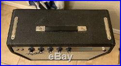 Vintage Original 1967 Fender Silverface Princeton Tube Guitar Amplifier Amp RARE