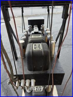 Vintage Oscilloscope Oscillograph Early CRT TV Tube Amplifier Testing Monitor