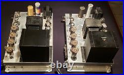 Vintage PAIR Allen C3 Organ Tube RARE Model 60 6L6 PPP Amplifiers Restored