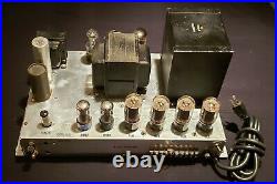 Vintage PAIR Allen C3 Organ Tube RARE Model 60 6L6 PPP Amplifiers Restored