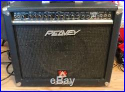 Vintage, PEAVEY ULTRA 112 Tube combo amp, HI GAIN, 3 Channel, Original withfootswitch
